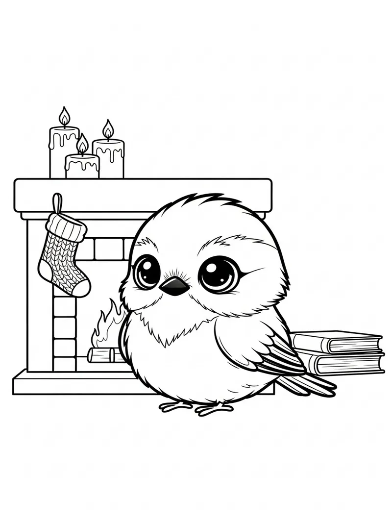 Coloring page from the Ink & Meadow library