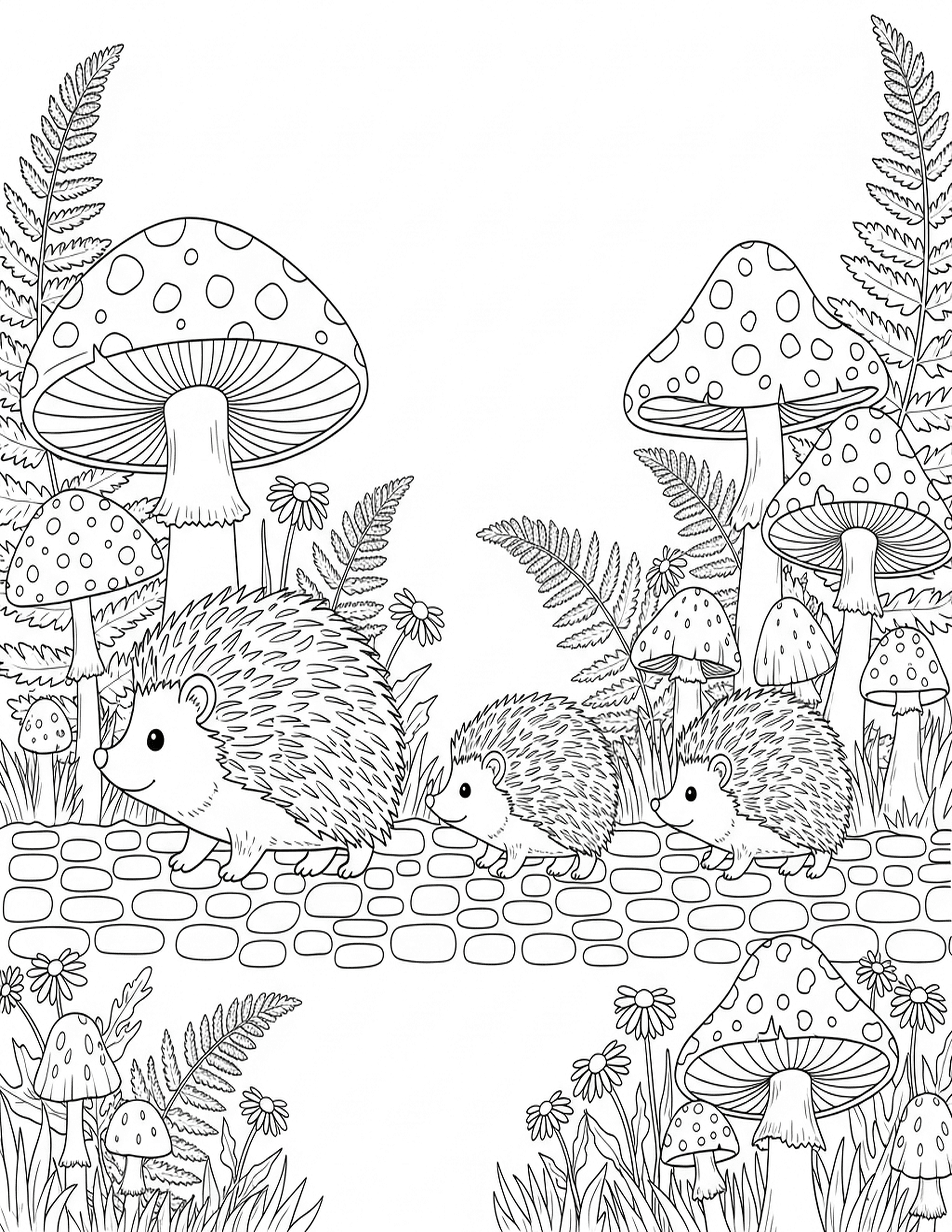 Hedgehog Family