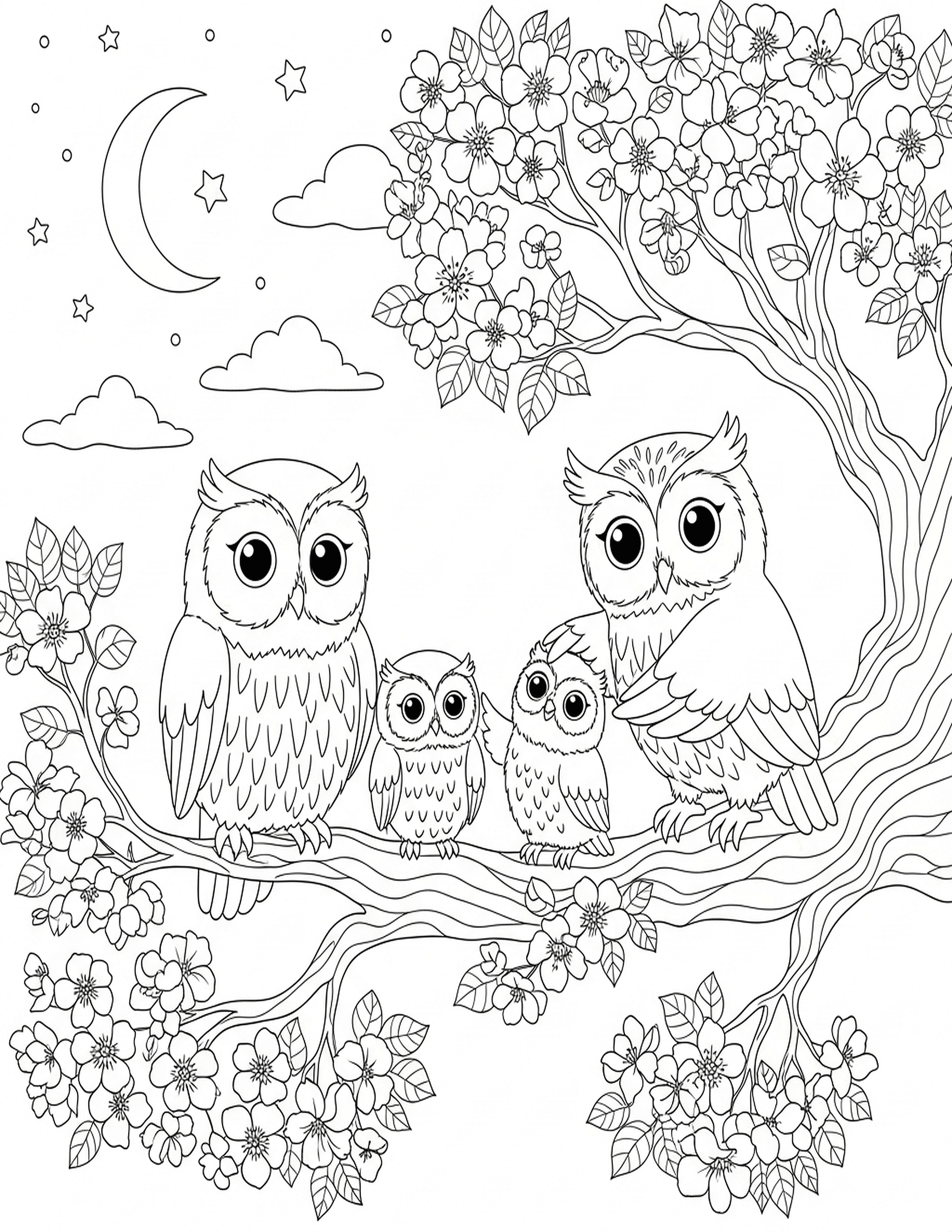 Owl Family